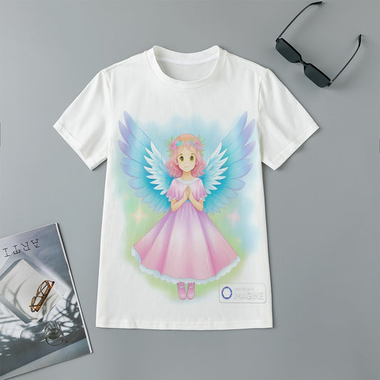 Angel Children's Short-Sleeve T-Shirt | 180GSM Cotton